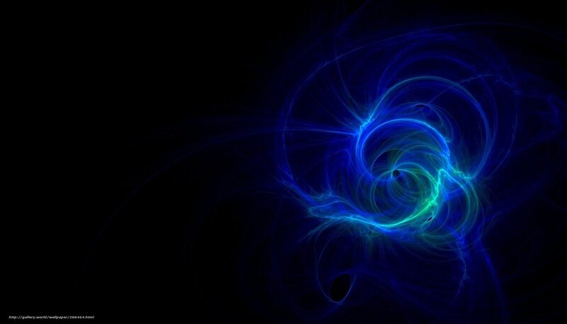 Blue and Green Swirl