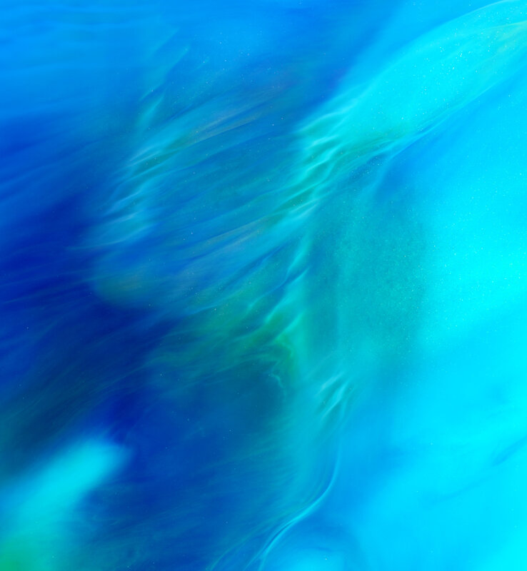 Blue and Green Swirls