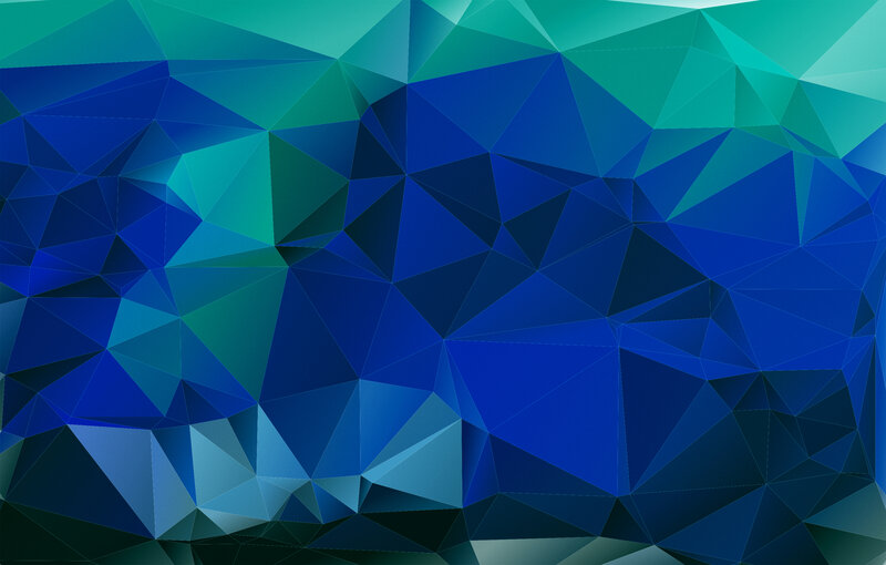 Blue and Green Triangles