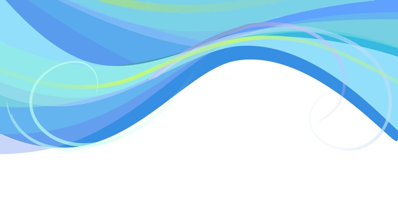Blue and Green Waves — Calm