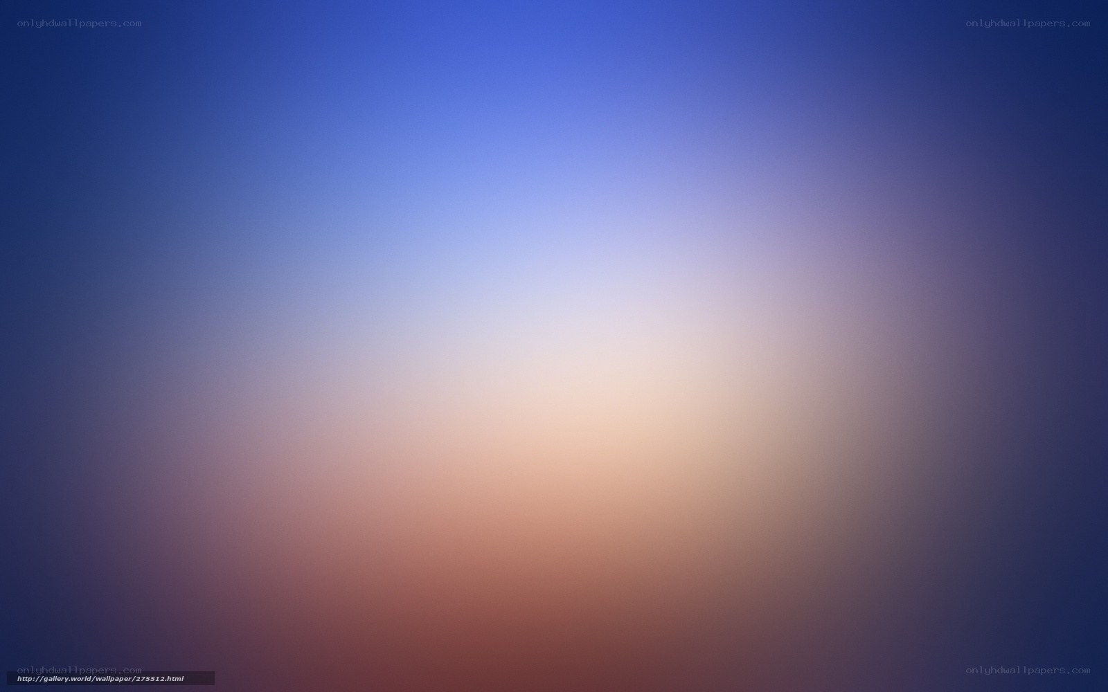 blue and orange gradient