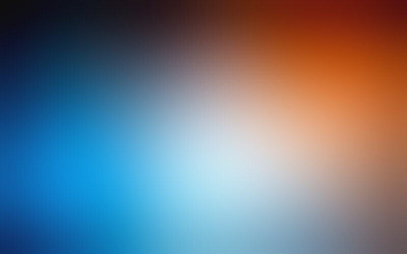 blue and orange gradient