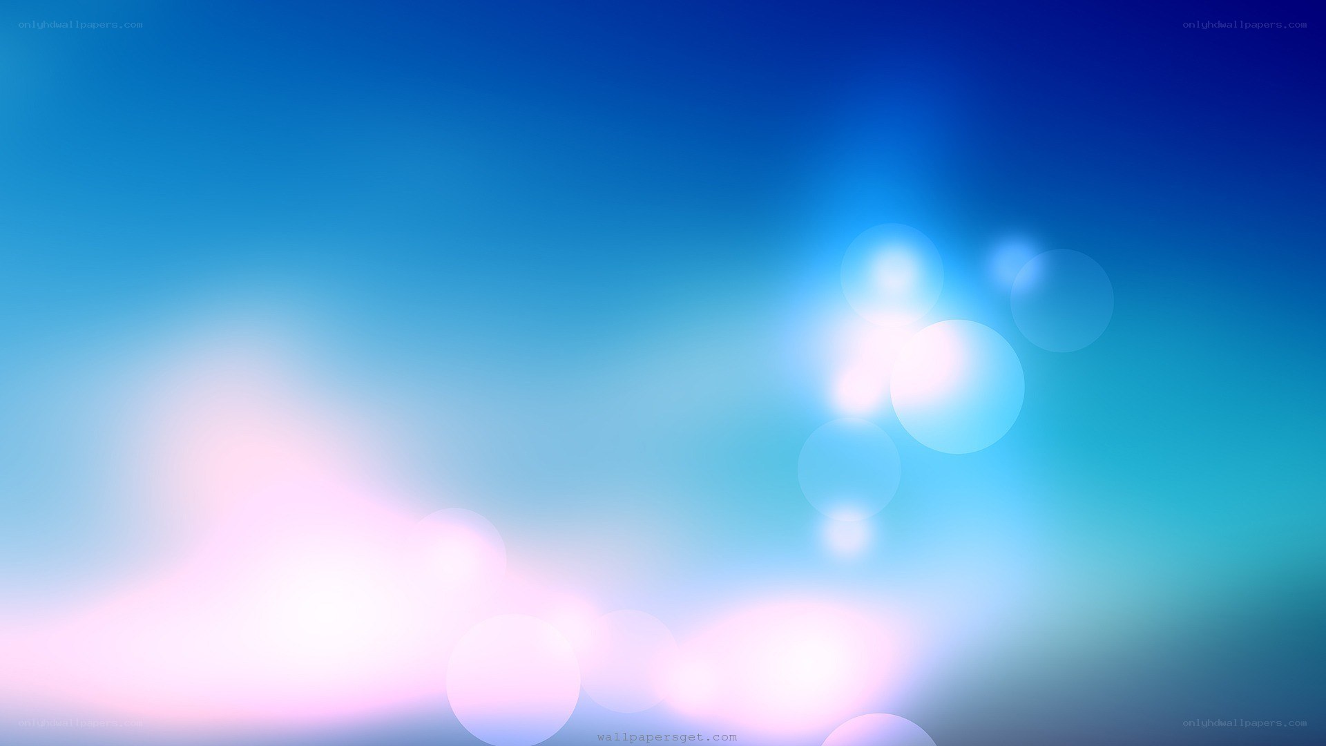 blue and pink light bokeh