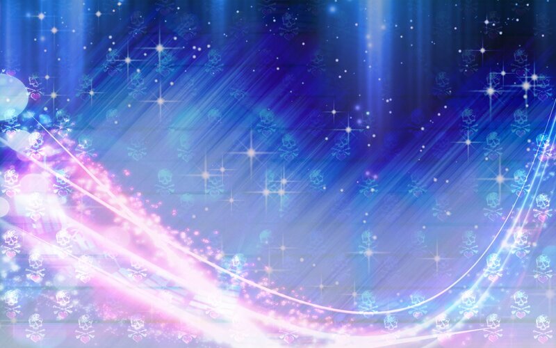 Blue and Pink Light Streaks — Magical