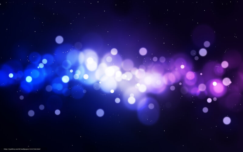 Blue and Purple Bokeh Lights — Dreamy