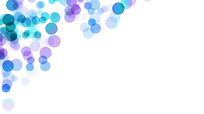 Blue and Purple Circles