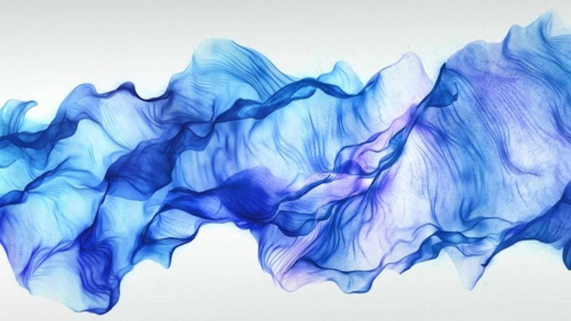 blue and purple fluid art