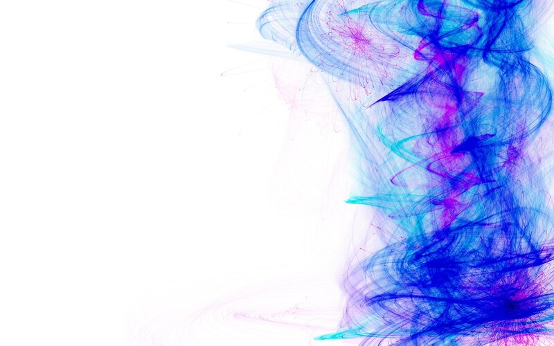 Blue and Purple Ink Swirls