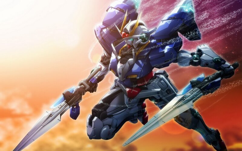 Blue and Purple Robot