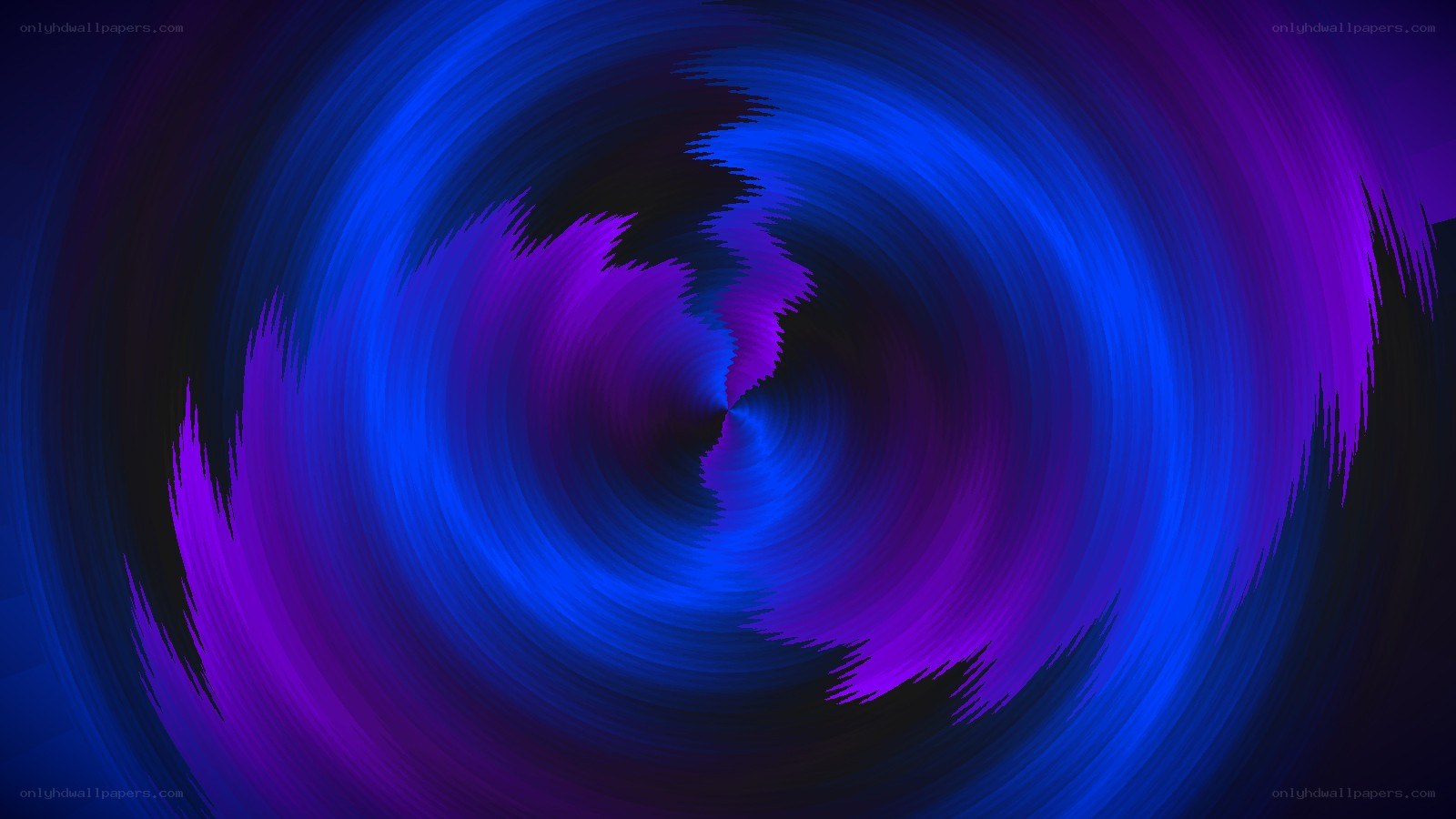 blue and purple spiral pattern