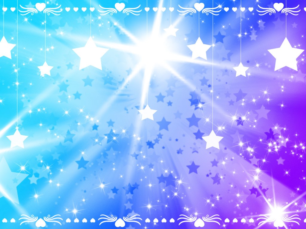 blue and purple starry background