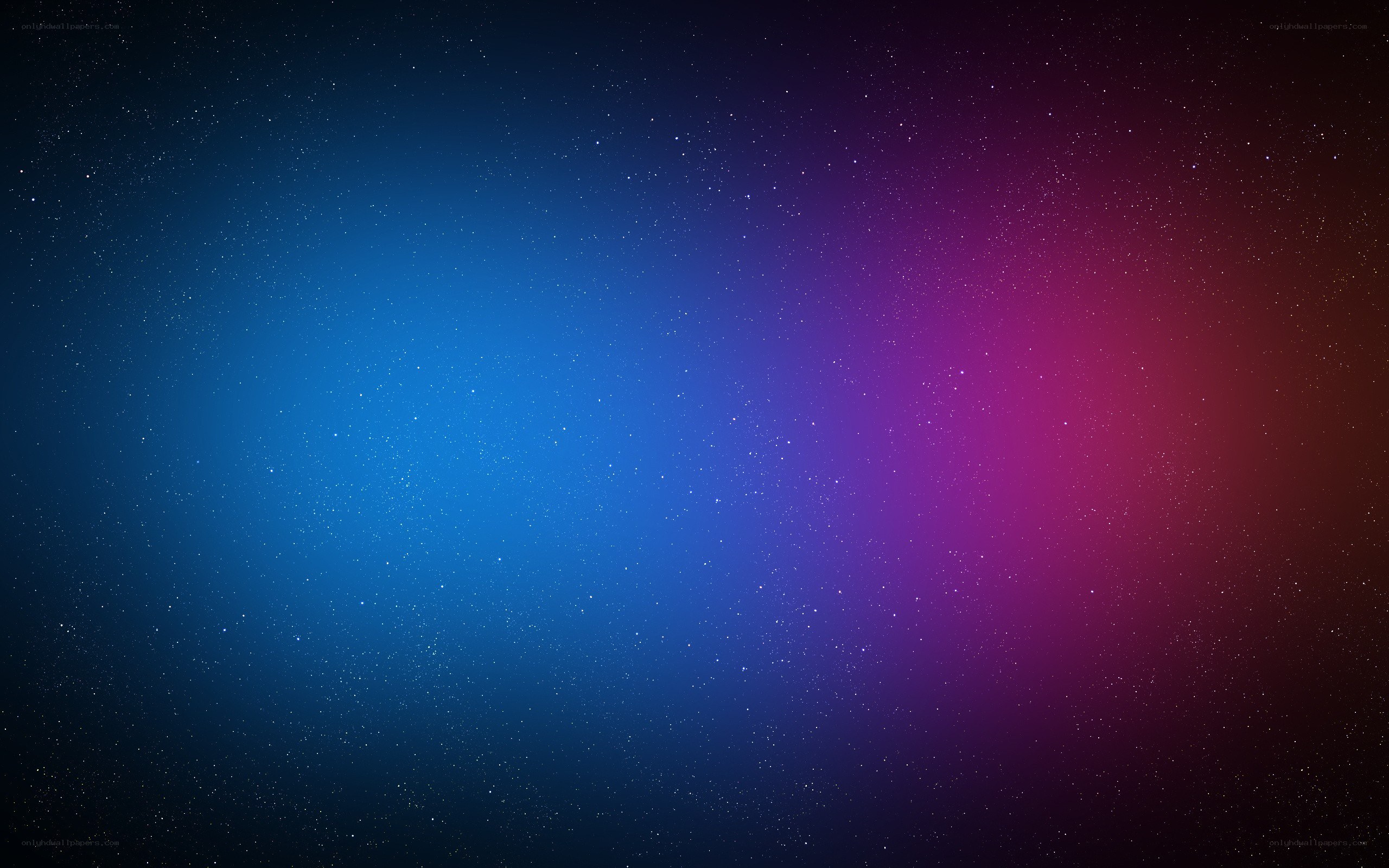 blue and purple starry sky