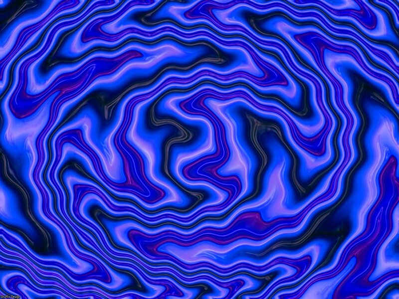 Blue and Purple Swirls — Hypnotic, Abstract