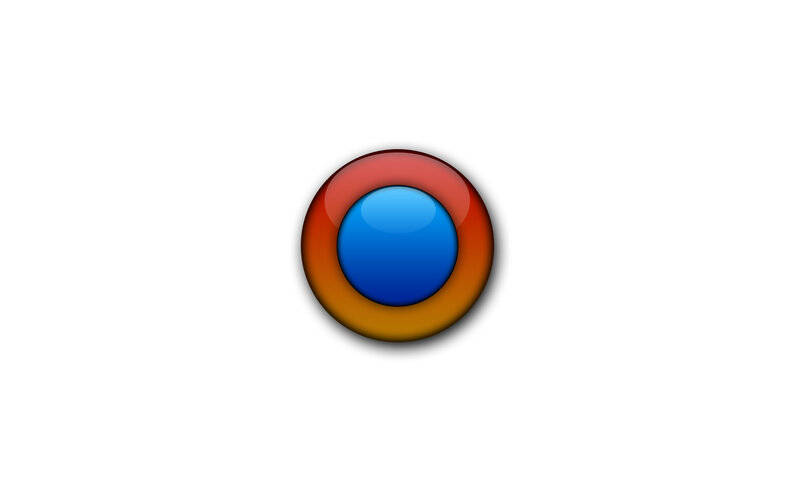 Blue and Red Circle