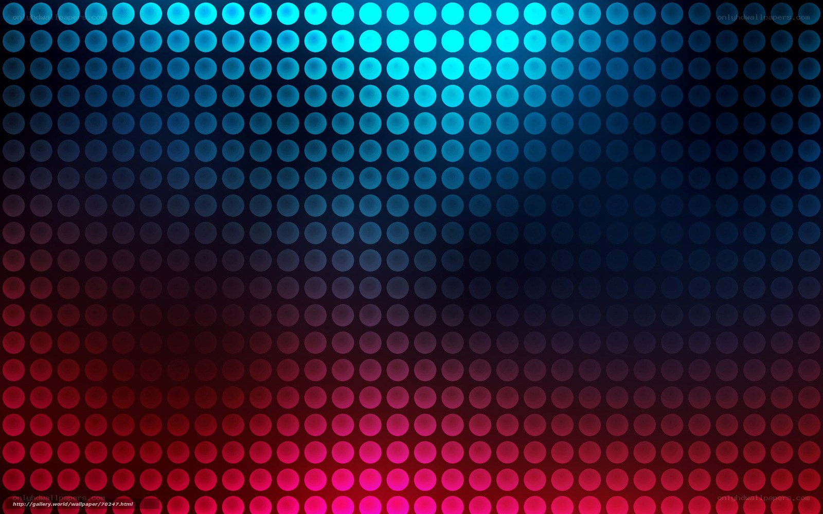 blue and red dot pattern