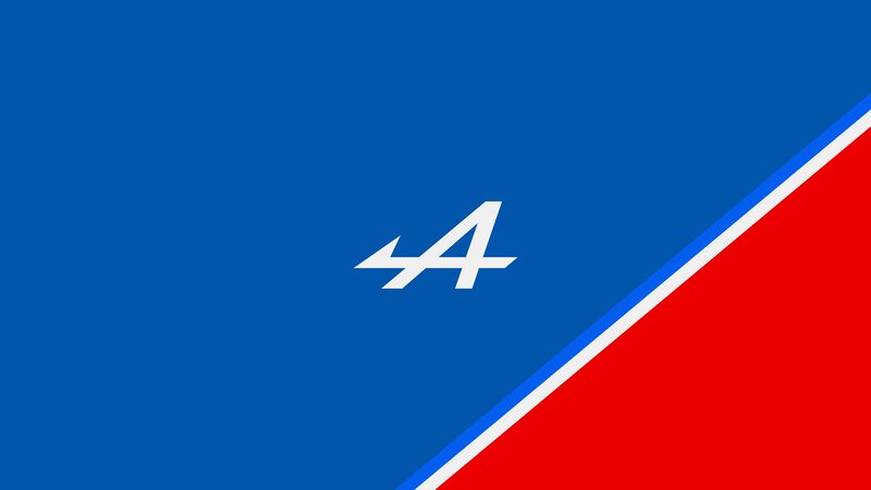 Blue and Red Flag