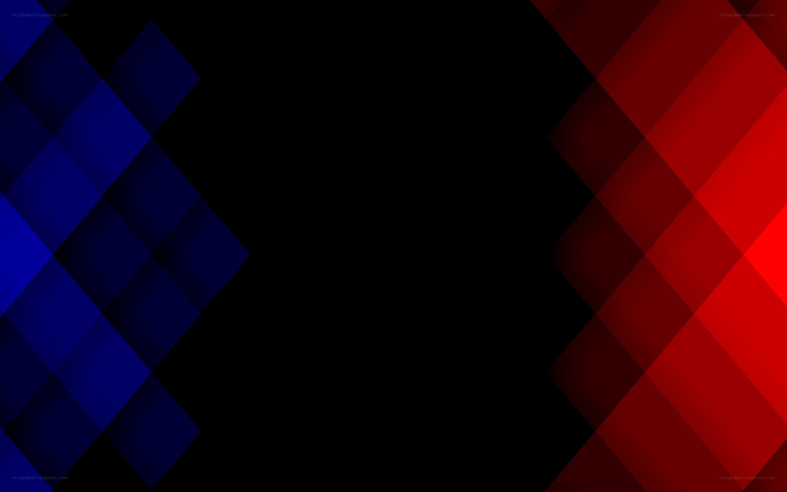 blue and red geometric pattern