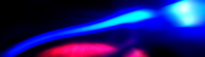 Blue and Red Light Streaks