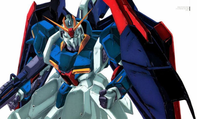 Blue and Red Robot — Dramatic, Anime