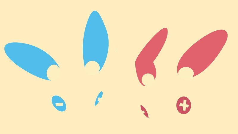 Blue and Red Shapes