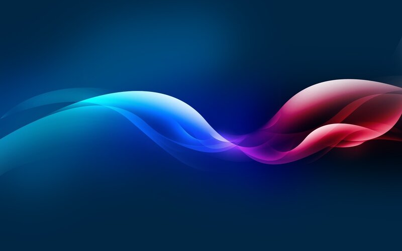Blue and Red Waves