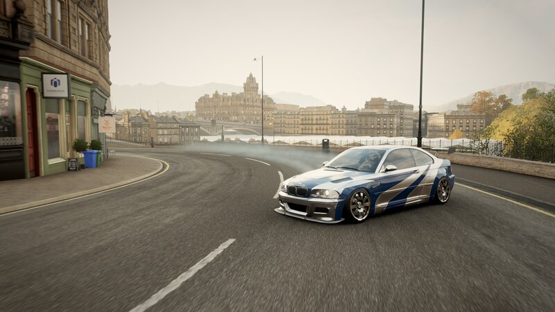 Blue and Silver Car — Calm