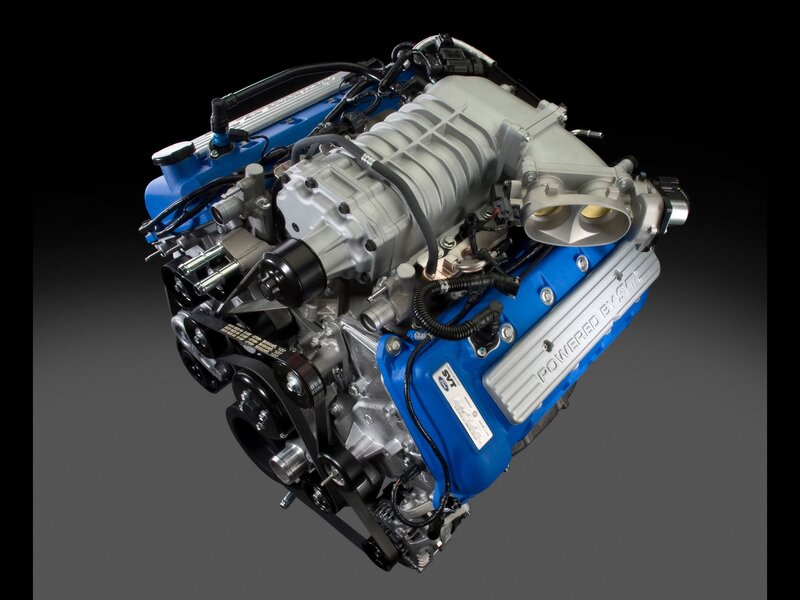 blue and silver engine