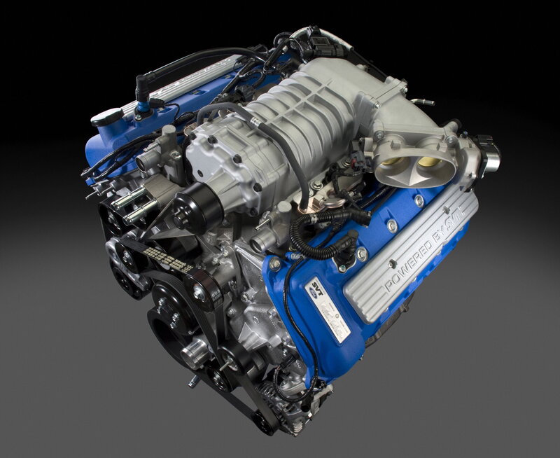 blue and silver engine