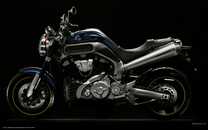 Blue and Silver Motorcycle — Black