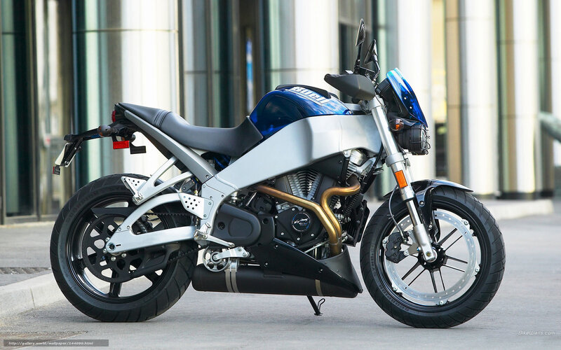 Blue and Silver Motorcycle — Neutral, Afternoon