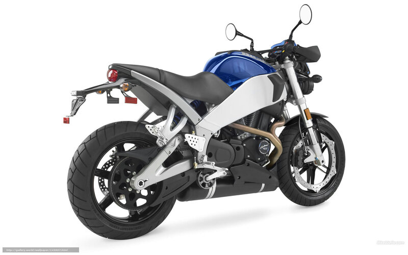 Blue and Silver Motorcycle — Neutral, Photograph, Seat, Exhaust, Wheels