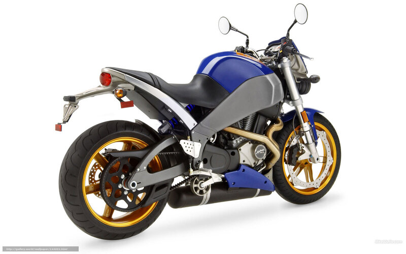 Blue and Silver Motorcycle — Neutral, Photograph, Wheels