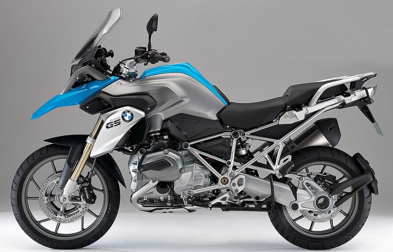 Blue and Silver Motorcycle — Neutral, Photograph, Windshield