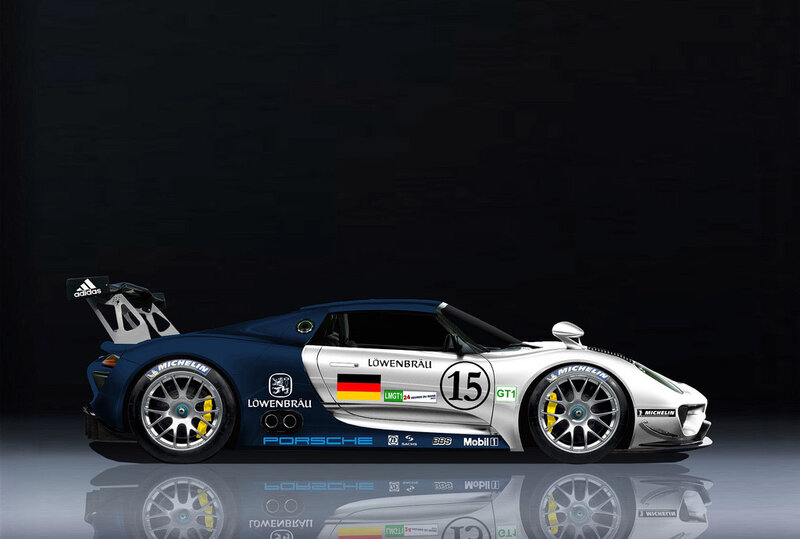 Blue and Silver Race Car