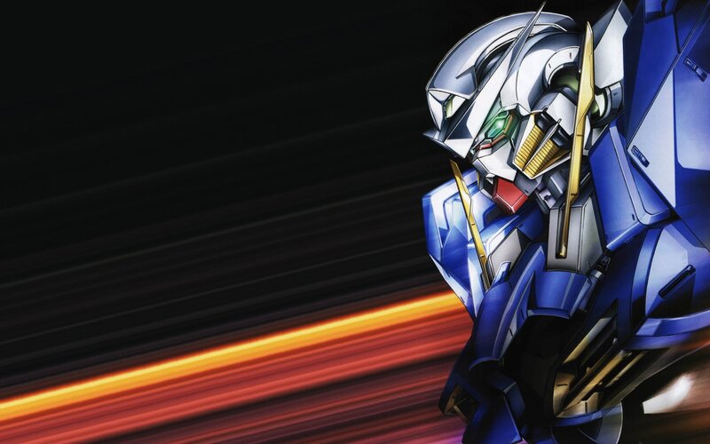 Blue and Silver Robot — Dramatic, Anime