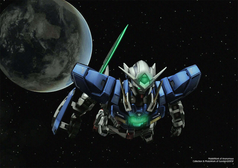 Blue and Silver Robot