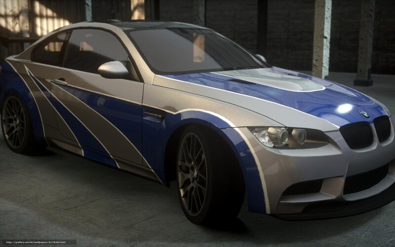 blue and silver sports car