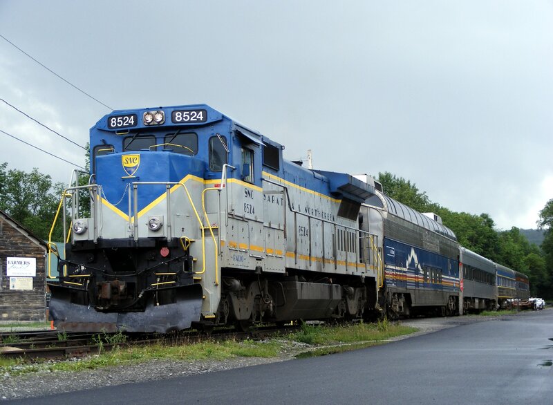 Blue and Silver Train — Overcast