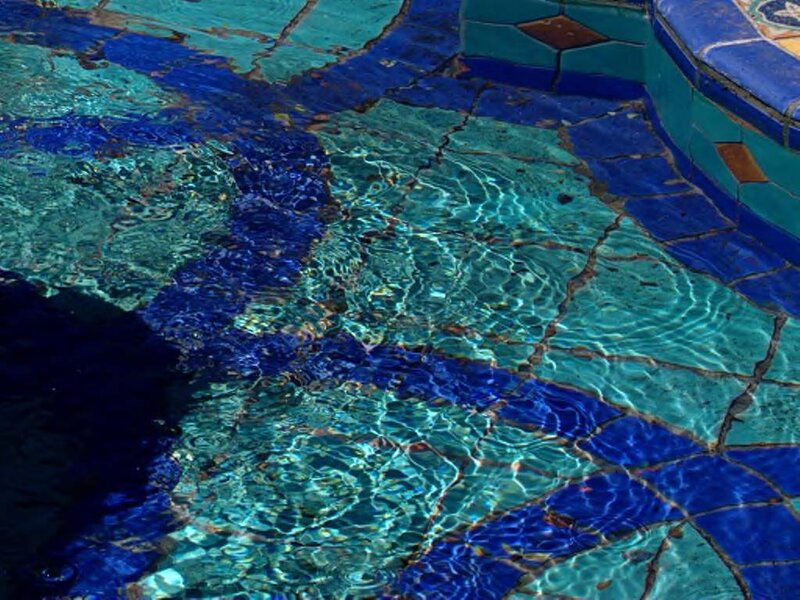 Blue and Turquoise Tiles