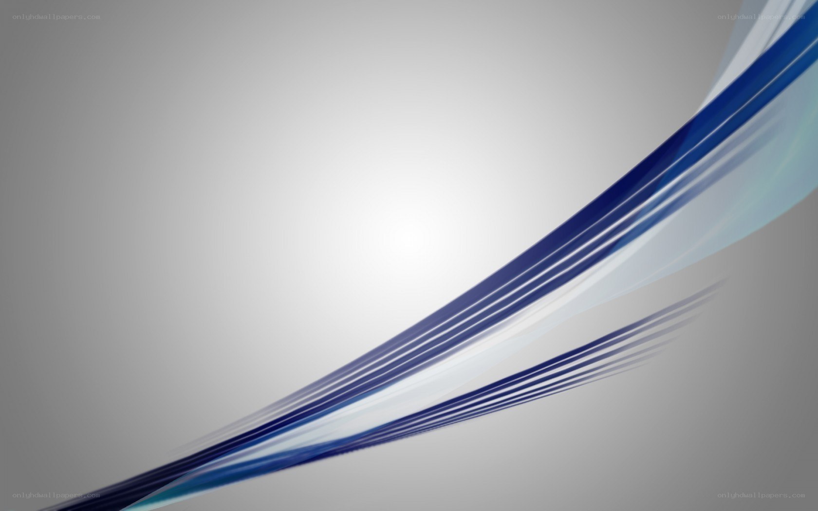 blue and white abstract wave