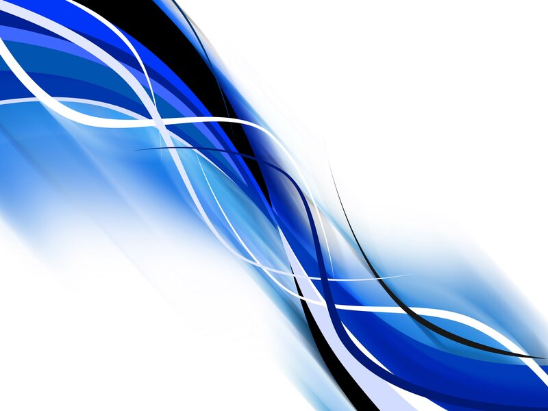 blue and white abstract waves