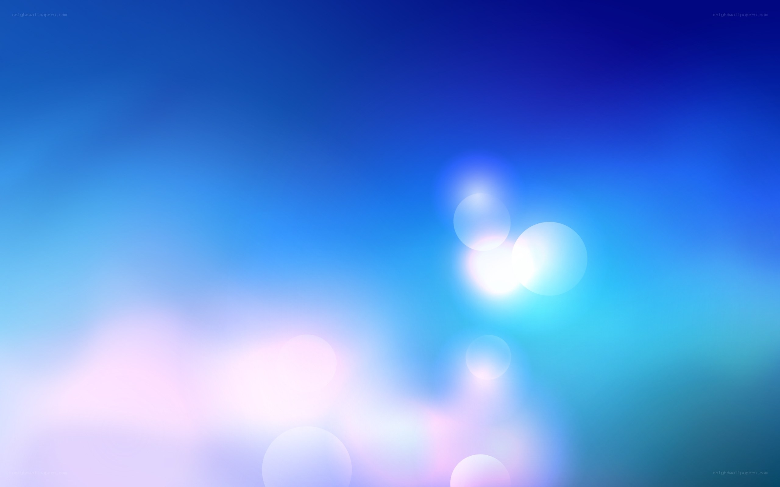 blue and white bokeh lights