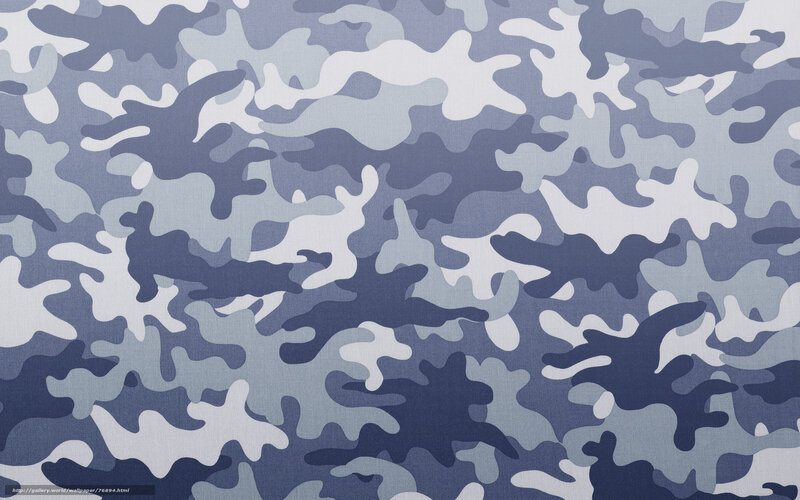 blue and white camouflage pattern