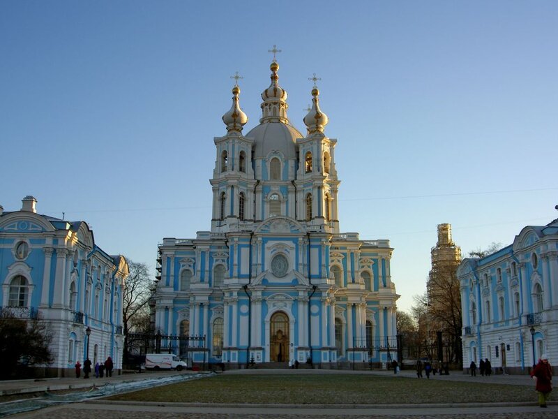 Blue and White Cathedral — Serene