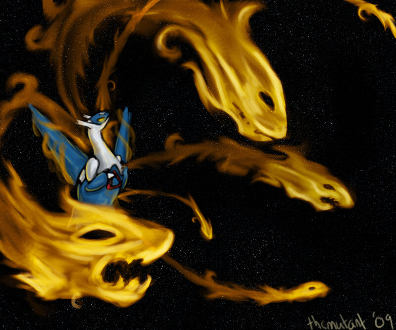Blue and White Dragon