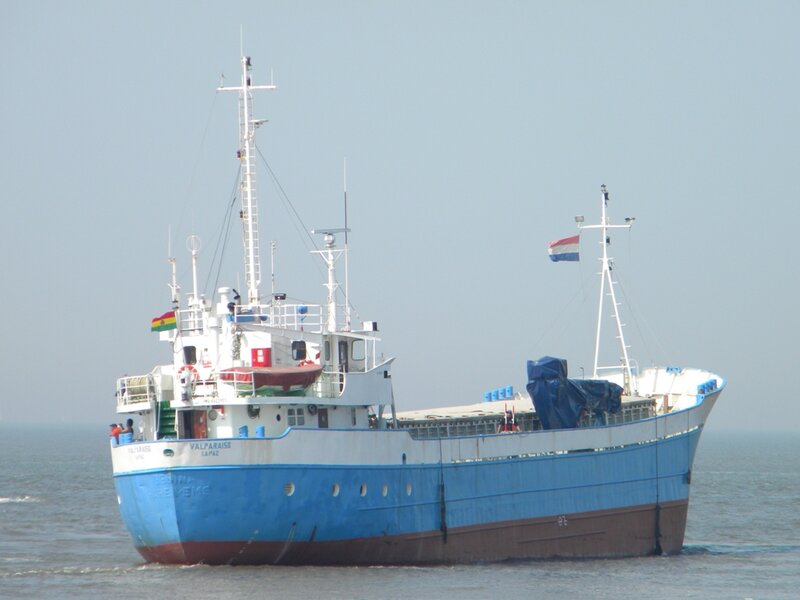 Blue and White Fishing Boat