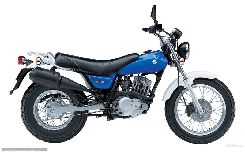 Blue and White Motorcycle — Neutral, Photograph, Seat, Engine