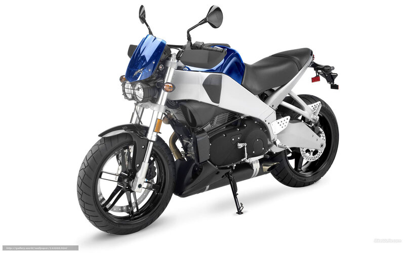 Blue and White Motorcycle — Neutral, Photograph, Seat, Windshield