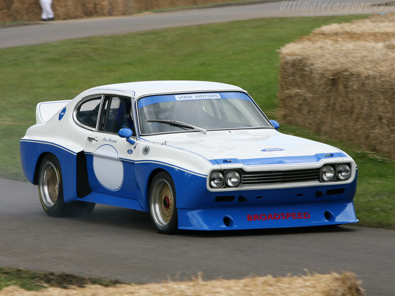 Blue and White Race Car — Dynamic, Afternoon
