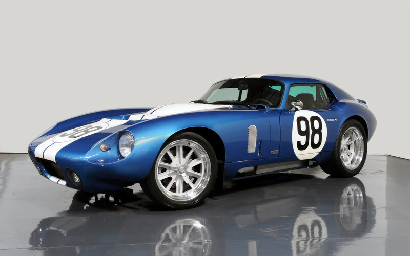 Blue and White Race Car — Neutral